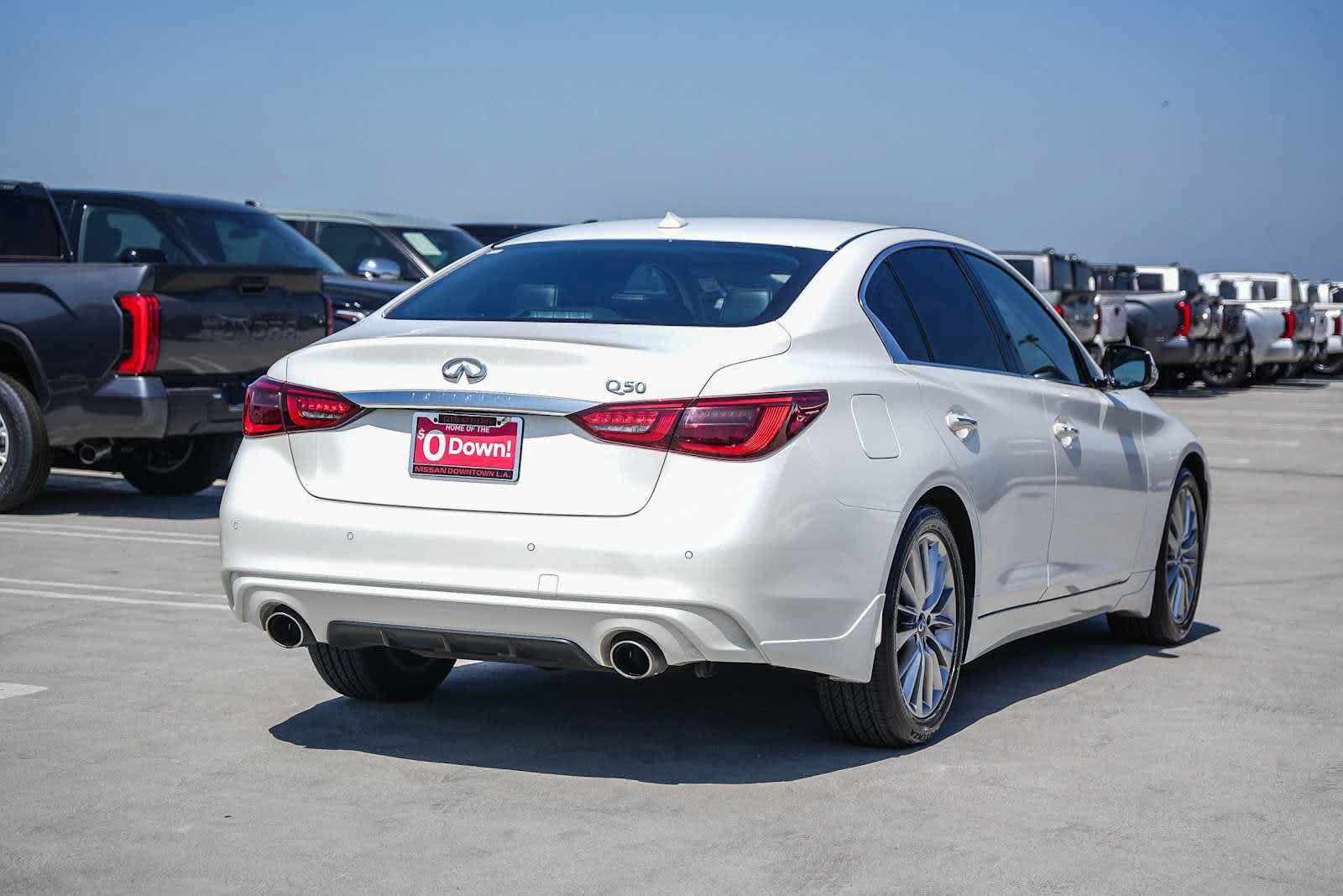 Used 2024 INFINITI Q50 Luxe w/ Cargo Package RWD image 6