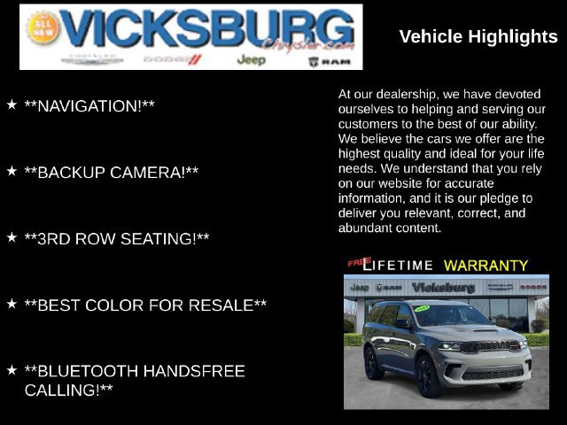 Used 2023 Dodge Durango R/T w/ Blacktop Package AWD/4WD image 6