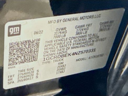 Used 2022 Chevrolet Silverado 1500 Custom image 30