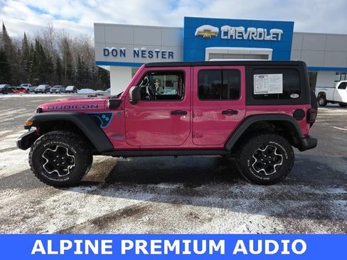 Used 2022 Jeep Wrangler Unlimited Rubicon 4xe w/ Dual Top Group image 6