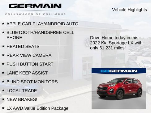 Used 2022 Kia Sportage LX w/ LX AWD Value Edition Package image 6