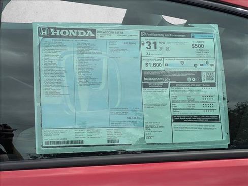 New 2026 Honda Accord SE image 17