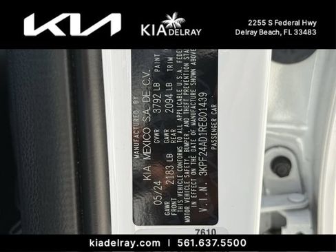 Certified 2024 Kia Forte LXS FWD image 30