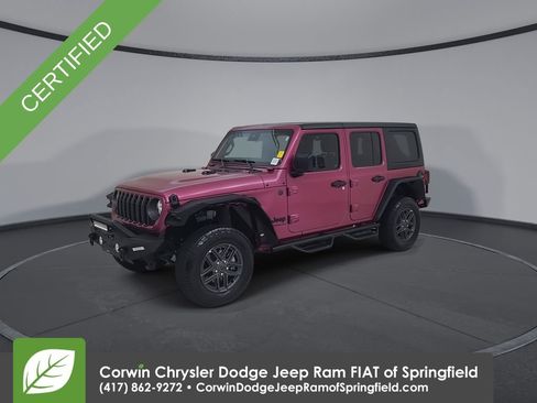 Certified 2024 Jeep Wrangler Sport S image 7