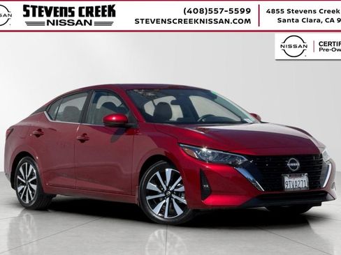 Certified 2024 Nissan Sentra SV w/ SV Premium Package FWD image 1