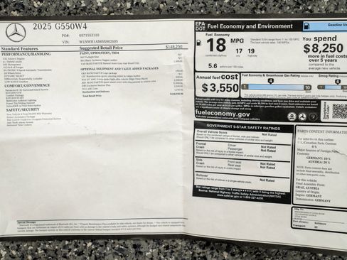 Used 2025 Mercedes-Benz G 550 image 22