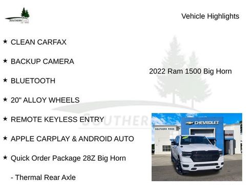 Used 2022 RAM 1500 Big Horn image 8