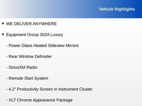 Used 2019 Ford F150 XLT w/ Equipment Group 302A Luxury AWD/4WD image 8