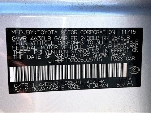 Used 2016 Lexus IS 350 RWD image 37
