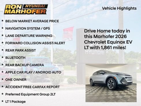 Used 2026 Chevrolet Equinox EV LT FWD image 14