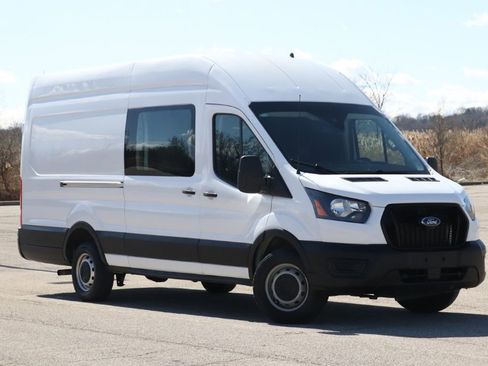 Used 2023 Ford Transit 250 148 High Roof Extended w/ Load Area Protection Package RWD image 2