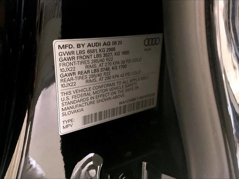 Used 2021 Audi SQ8 Prestige w/ Prestige Package AWD/4WD image 31