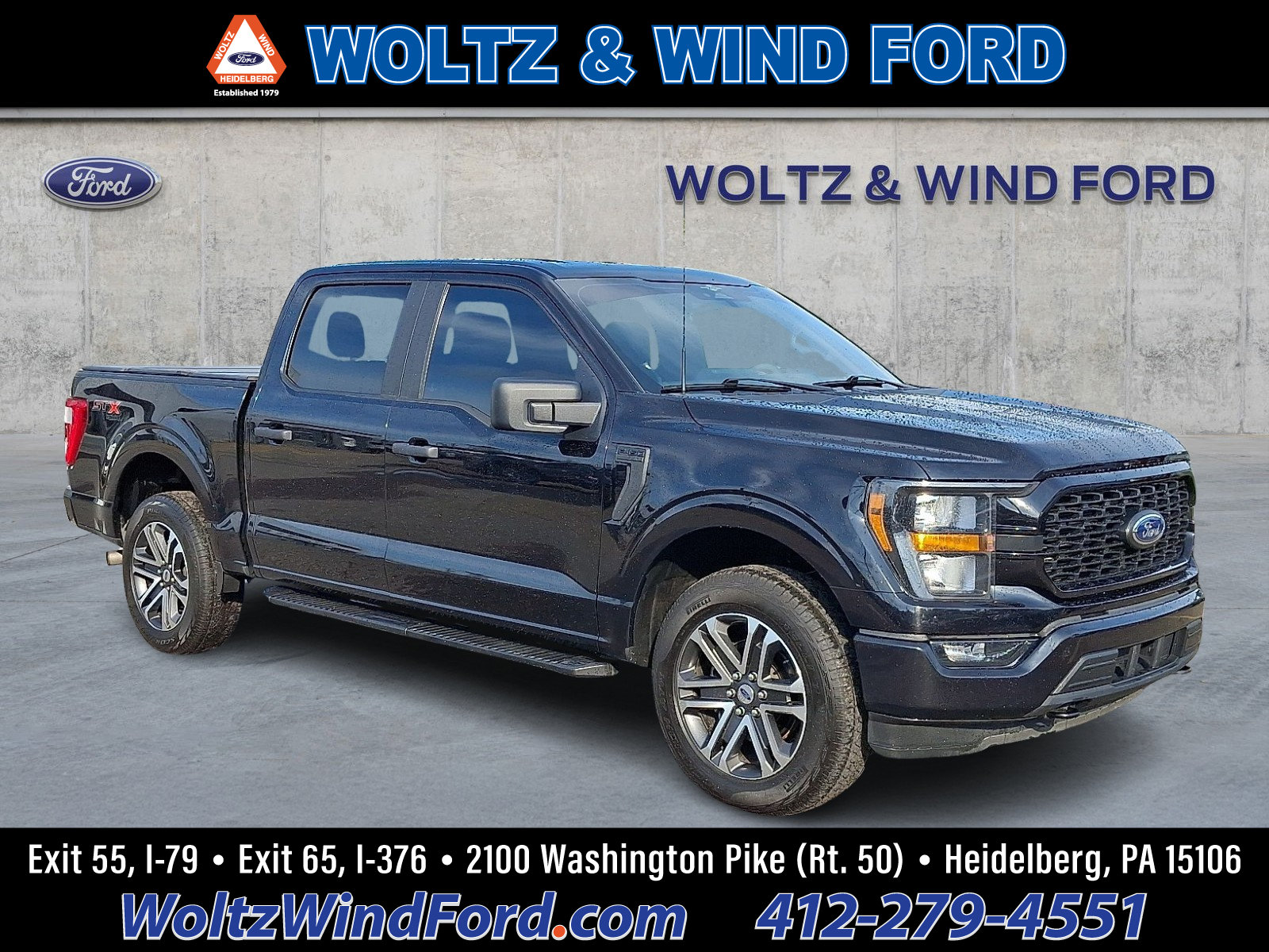 Certified 2023 Ford F150 XL w/ STX Appearance Package AWD/4WD image 1