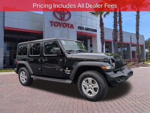Used 2020 Jeep Wrangler Unlimited Sport S AWD/4WD image 1