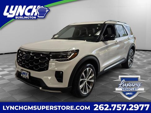 Used 2025 Ford Explorer Platinum w/ Ultimate Package AWD/4WD image 1