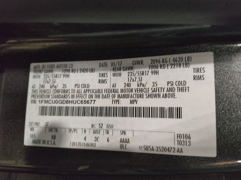 Used 2017 Ford Escape SE FWD image 33