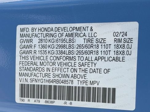 Used 2024 Honda Pilot TrailSport image 32