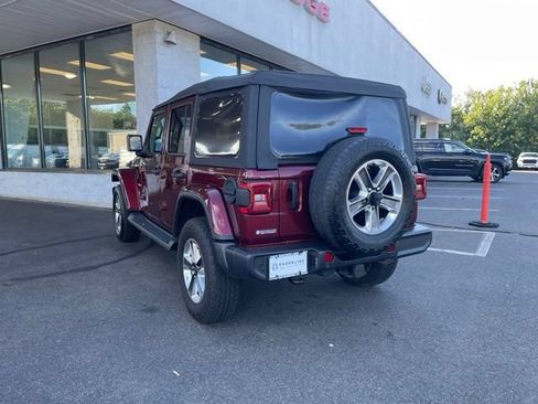 Used 2021 Jeep Wrangler Unlimited Sahara w/ LED Lighting Group AWD/4WD image 34