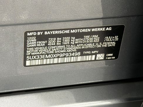 Used 2023 BMW X7 M60i w/ Executive Package AWD/4WD image 27