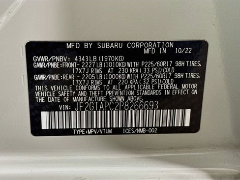Certified 2023 Subaru Crosstrek 2.0i Premium w/ Special Edition AWD/4WD image 39
