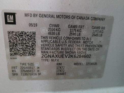 Used 2019 Chevrolet Equinox LT AWD/4WD image 33