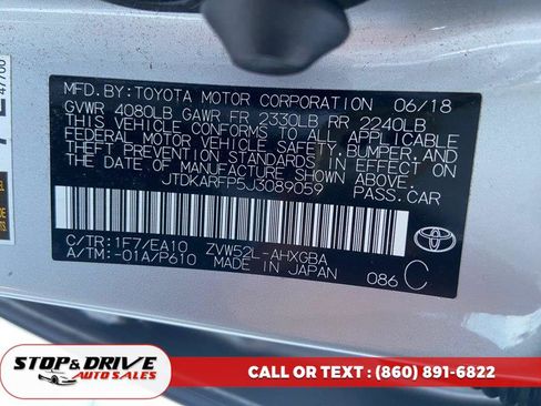 Used 2018 Toyota Prius Prime Advanced image 21
