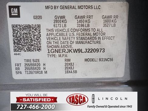 Used 2020 Chevrolet Traverse RS w/ LPO, Floor Liner Package FWD image 31