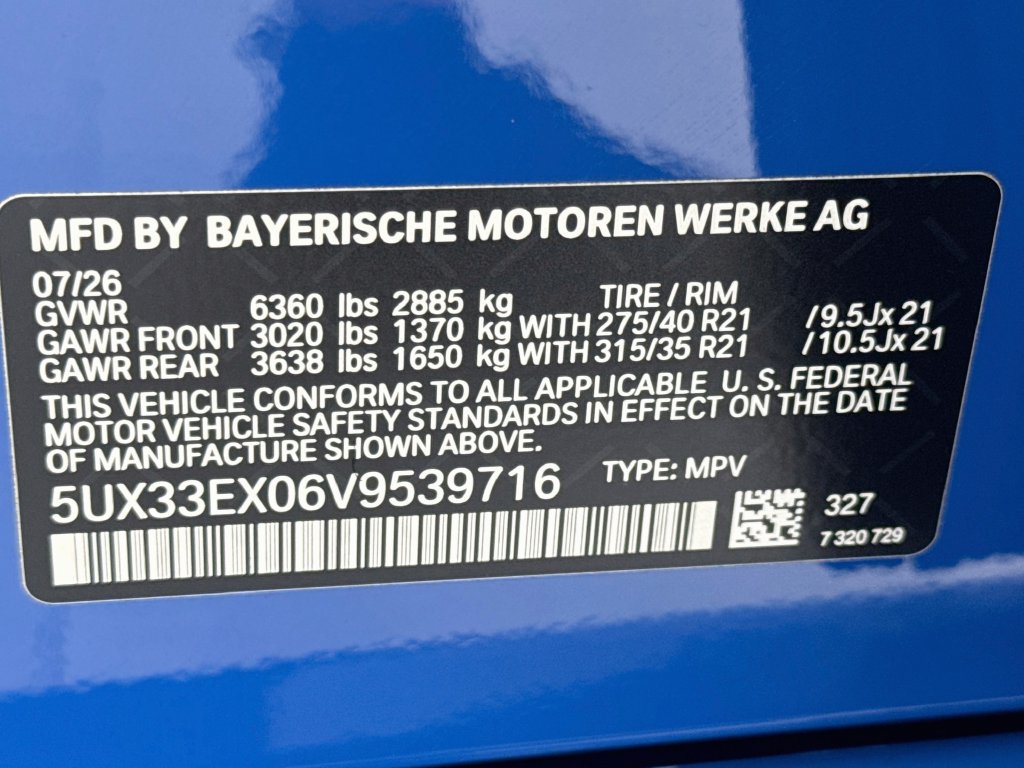 New 2027 BMW X6 xDrive40i w/ Executive Package AWD/4WD image 34