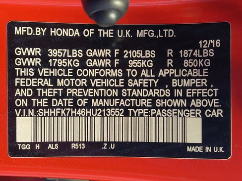 Used 2017 Honda Civic Sport image 33