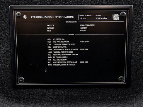 Certified 2021 Ferrari SF90 Stradale AWD/4WD image 33