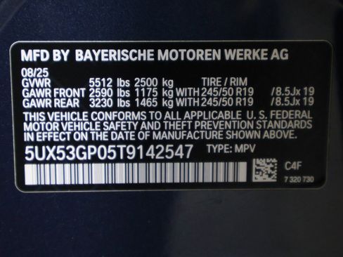 Used 2026 BMW X3 xDrive30 w/ M Sport Package image 47