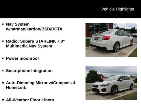 Used 2019 Subaru WRX Limited AWD/4WD image 4