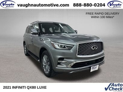 Used 2021 INFINITI QX80 Luxe