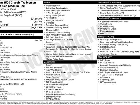 Used 2022 RAM 1500 Tradesman RWD image 10