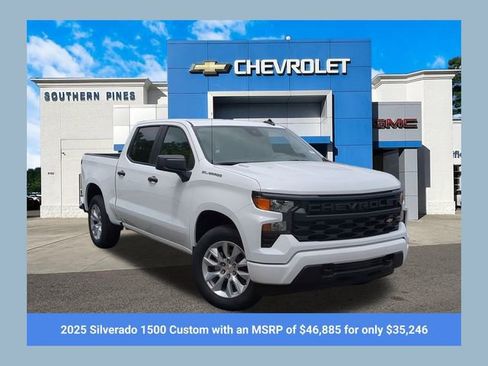New 2025 Chevrolet Silverado 1500 Custom RWD image 1