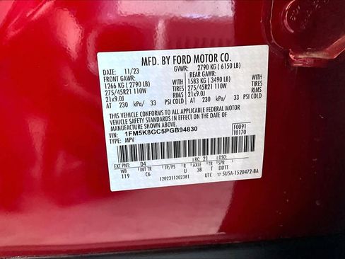 Used 2023 Ford Explorer ST w/ Equipment Group 401A image 31