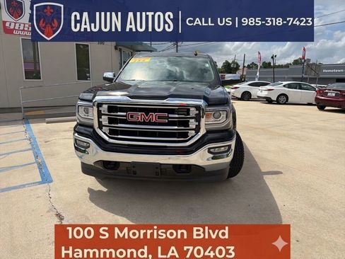 Used 2018 GMC Sierra 1500 SLT w/ SLT Premium Package AWD/4WD image 3