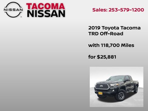 Used 2019 Toyota Tacoma TRD Off-Road image 12