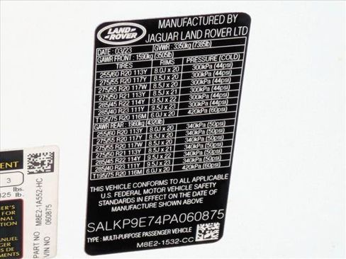 Used 2023 Land Rover Range Rover SE AWD/4WD image 29