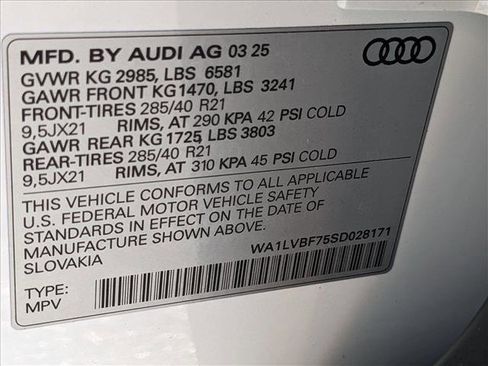 New 2025 Audi Q7 3.0T Premium Plus image 17