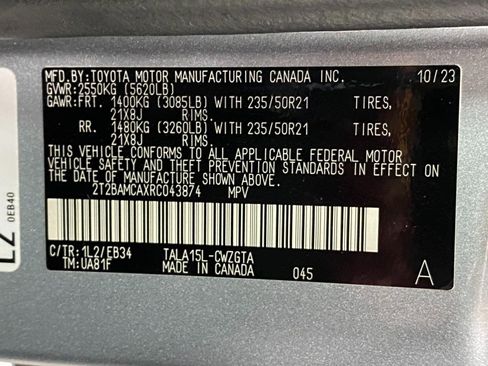 Certified 2024 Lexus RX 350 F Sport w/ Convenience Package image 34