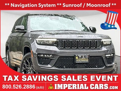 Used 2025 Jeep Grand Cherokee Summit w/ Obsidian Package AWD/4WD image 1