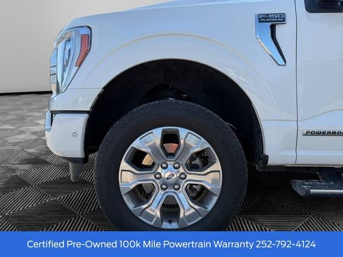 Certified 2023 Ford F150 Platinum w/ Equipment Group 701A High AWD/4WD image 14
