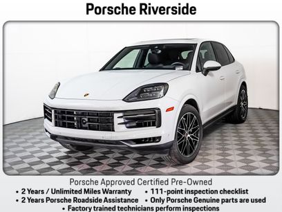 Certified 2024 Porsche Cayenne w/ Premium Package Plus