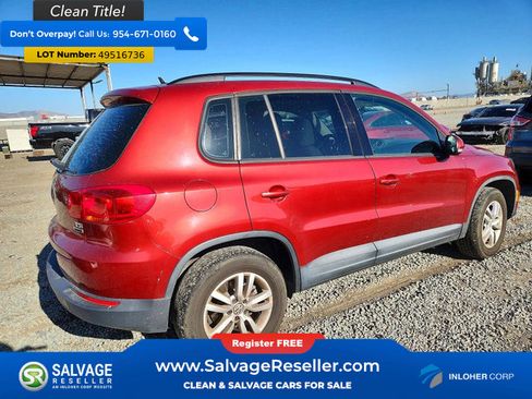 Used 2016 Volkswagen Tiguan S AWD/4WD image 4