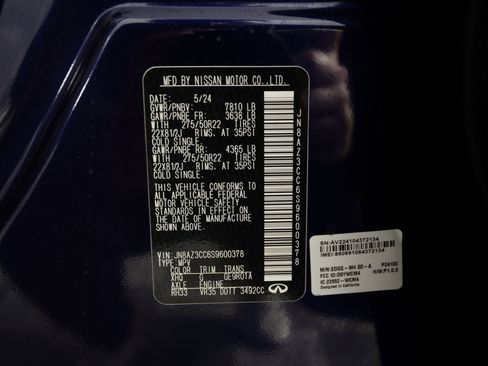 Used 2025 INFINITI QX80 Autograph image 38