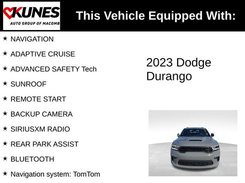 Used 2023 Dodge Durango SRT AWD/4WD image 3