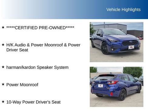 Used 2024 Subaru Impreza RS AWD/4WD image 5