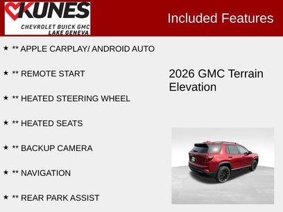 New 2026 GMC Terrain Elevation w/ Black Edition