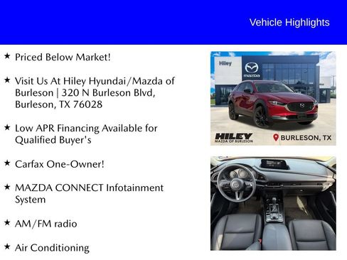 Used 2025 MAZDA CX-30 AWD 2.5 S w/ Select Sport Pkg image 11